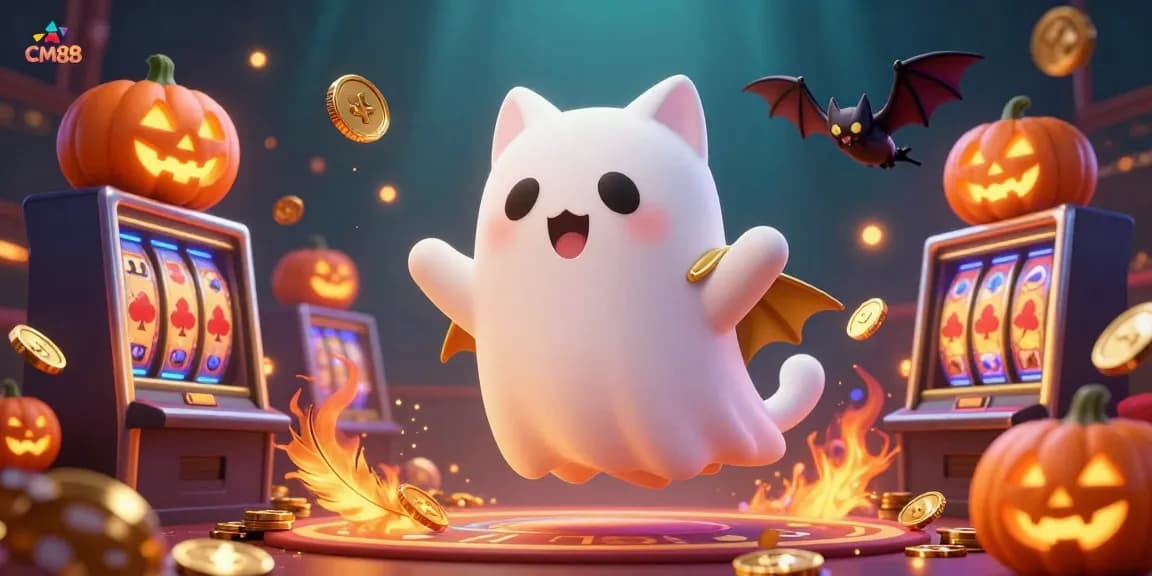 Experience the haunted casino adventures with CM88, where ghostly fun meets thrilling gaming!