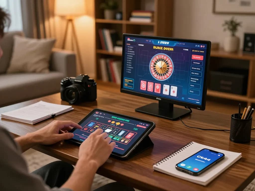 Experience the exhilaration of online gaming with exclusive rewards at https://ck444s.net/ while playing in a cozy home setup.