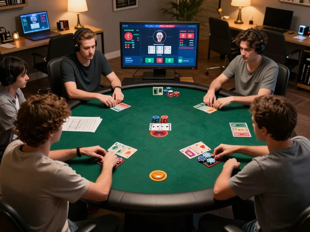 bet88 players engaged in an exciting online poker game with real-time strategy and visuals