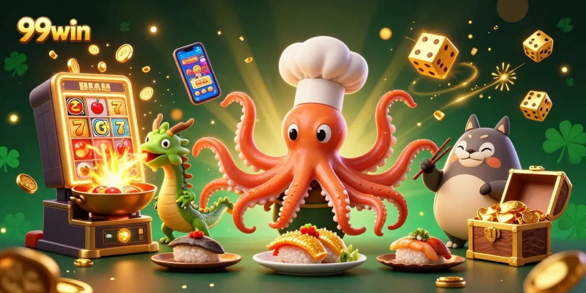 Engage in thrilling gameplay at 99win with dynamic casino elements and vibrant characters.