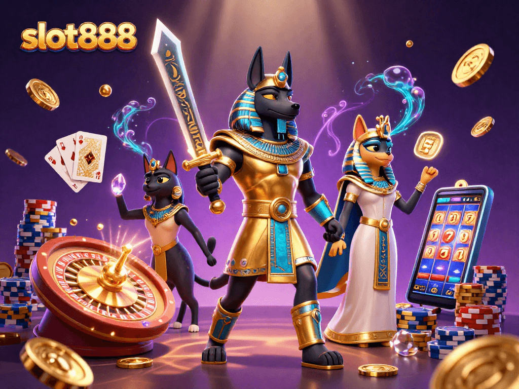 Menangkan slot888 dengan permainan slot yang adiktif dan gemerlap simbol keberuntungan!
