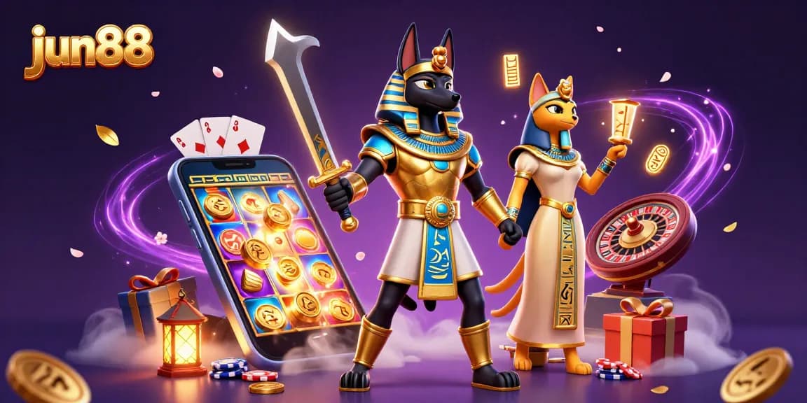 Experience thrilling slots and games at jun88 with captivating characters and vibrant gameplay.