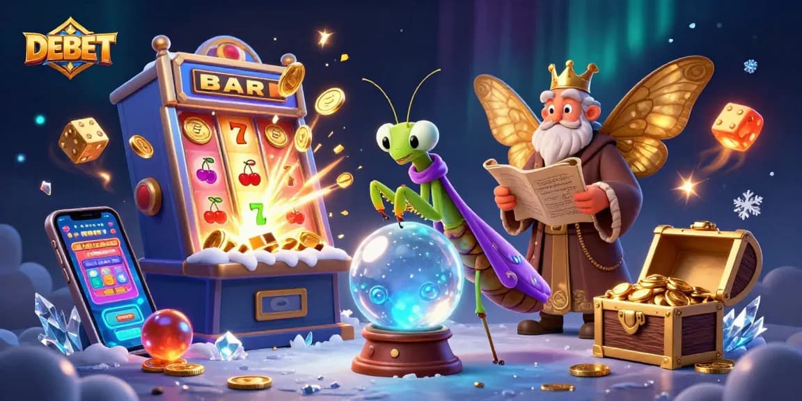 Spin the reels with DEBET and enjoy the thrill of jackpots and casino excitement!