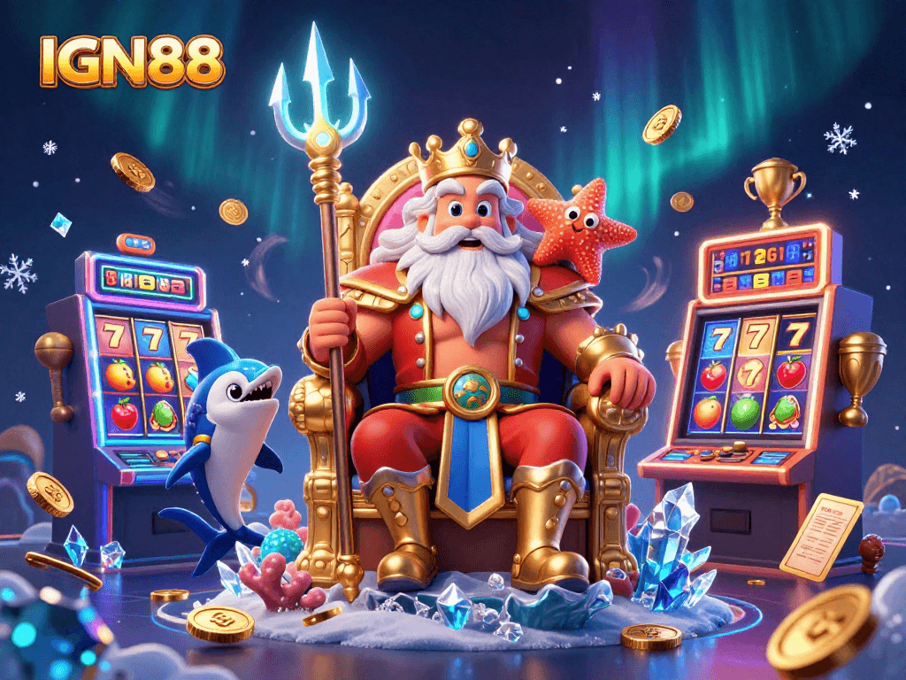 Experience the thrill of winning at IGN88 with vibrant slot machines and captivating 3D characters.