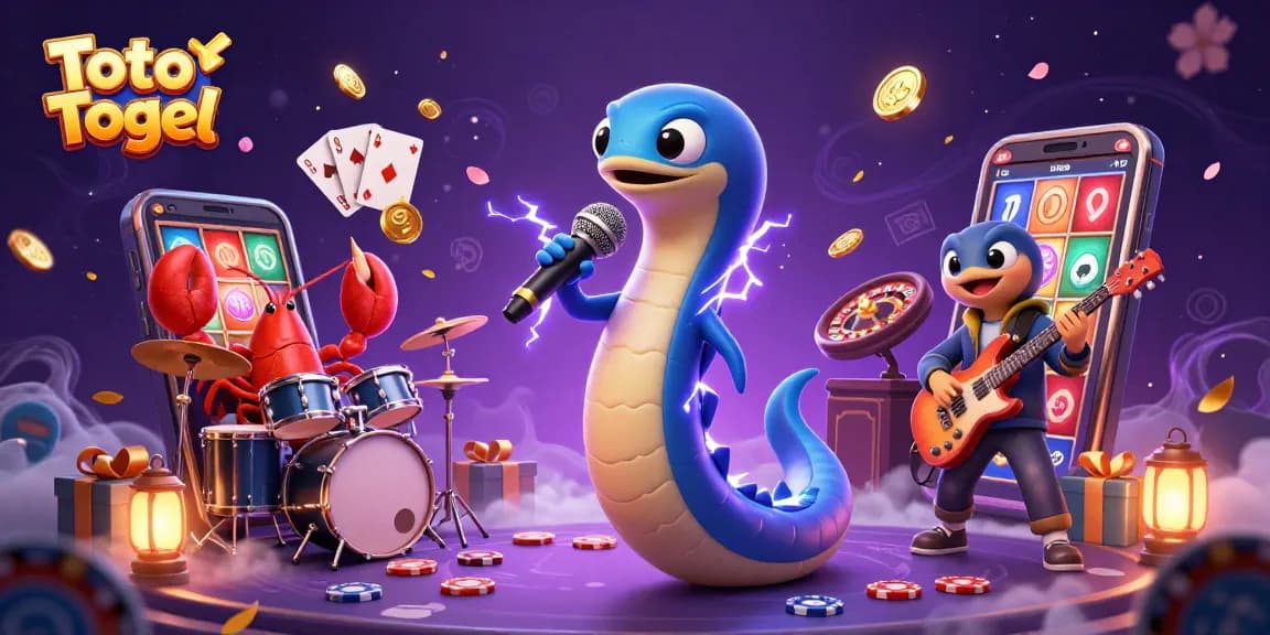 Toto Togel: Rasakan keseruan dengan penampilan ikan belut DJ di kasino bawah laut.