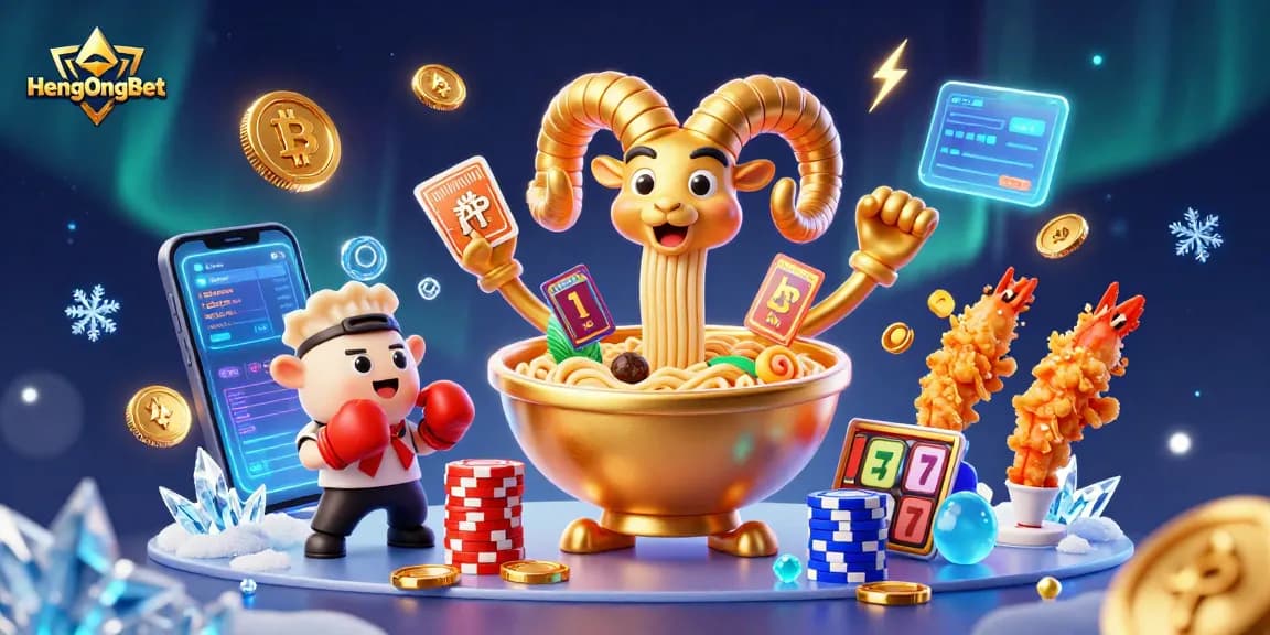 Join the excitement at HengOngBet with thrilling slot games featuring vibrant characters and crypto elements!