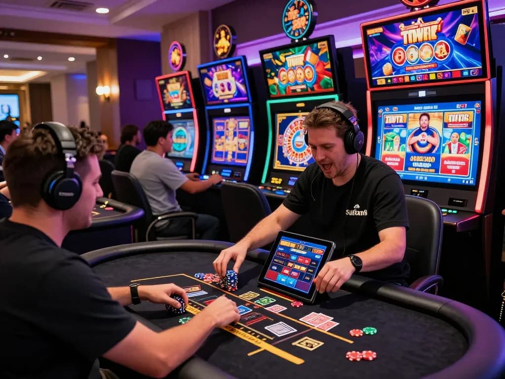 Experience the excitement of sultan88 in a virtual casino gaming setting.
