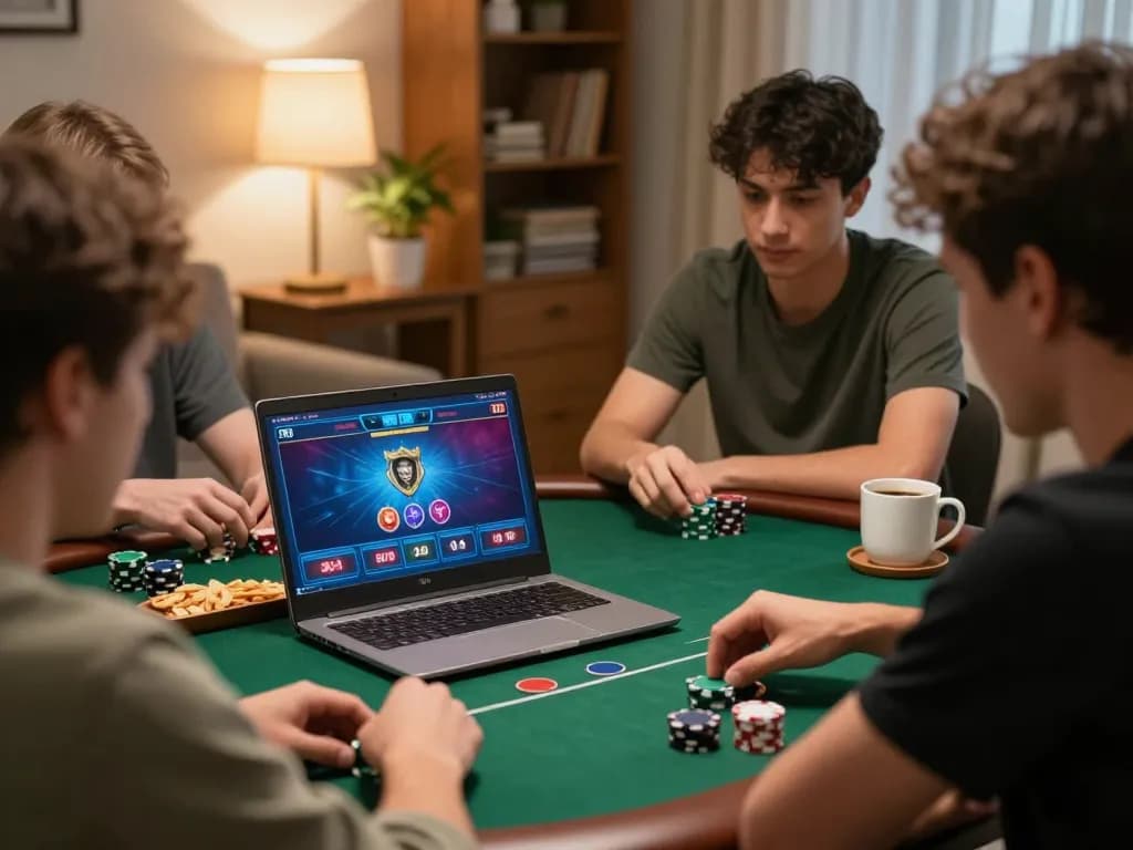 Experience thrilling online poker gameplay at LV88 from the comfort of your home with engaging interfaces and cozy ambiance.