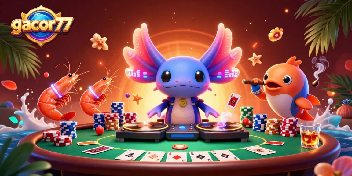 Menangkan permainan di gacor77 dengan keseruan DJ axolotl dan teman-teman sepanjang malam.