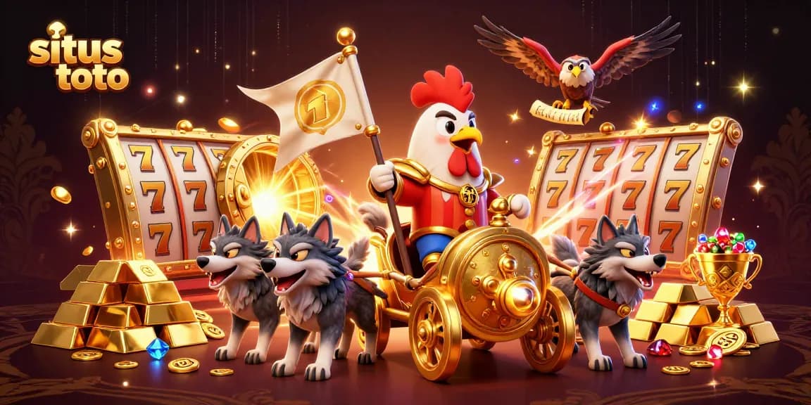 Engage with situs slot toto in an exciting 3D casino adventure featuring golden treasures and dynamic characters.