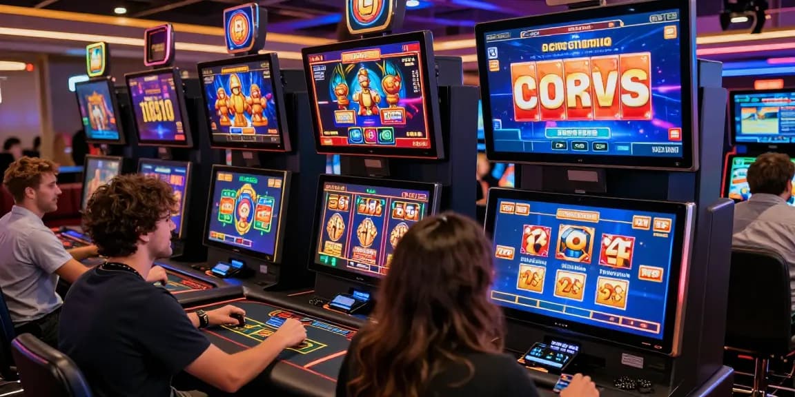 Players enjoying top credit card casinos experience with vibrant games and quick deposits.