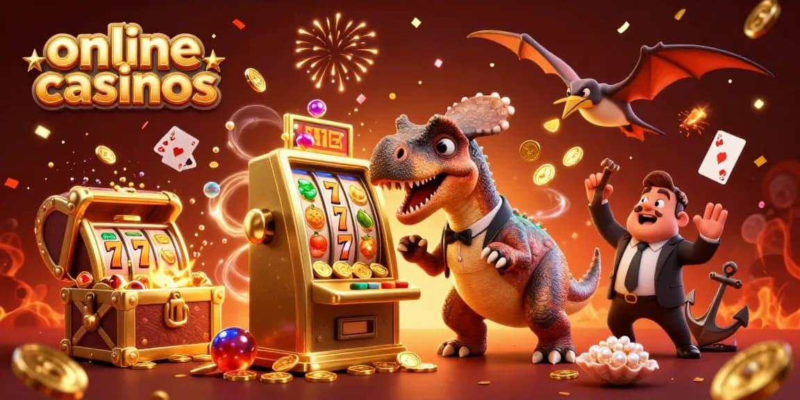 Experience online casinos with playful dinosaurs featuring vibrant jackpots and thrilling payouts.