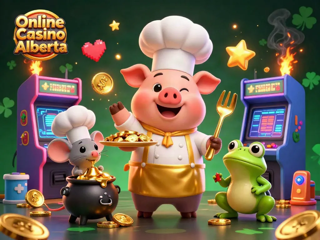 Players engage with vibrant games at Online Casino Alberta, enjoying excitement and winning opportunities.