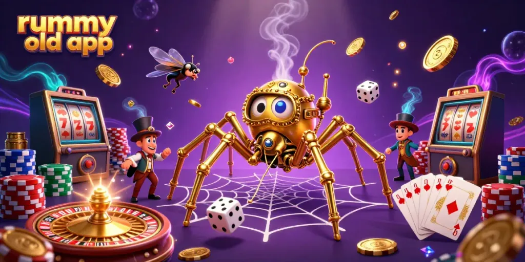 Experience the engaging rummy old app with dynamic casino elements and vivid graphics.