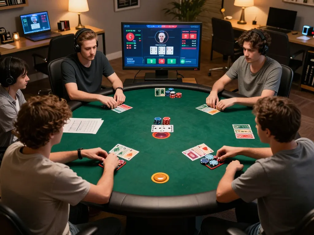 bet88 players engaged in an exciting online poker game with real-time strategy and visuals