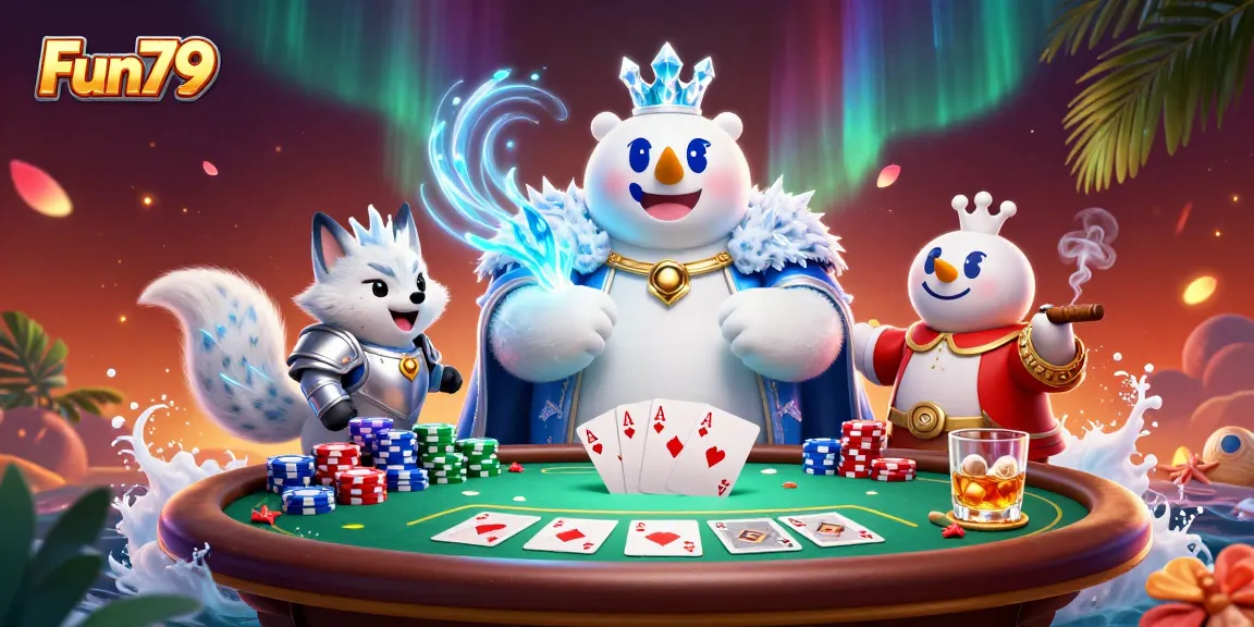 Fun79 players experience an immersive casino atmosphere with 3D illustrations and rich game elements.
