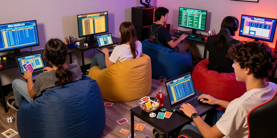 Engaged players enjoying Togel Online, showcasing a vibrant gaming environment filled with excitement and anticipation.