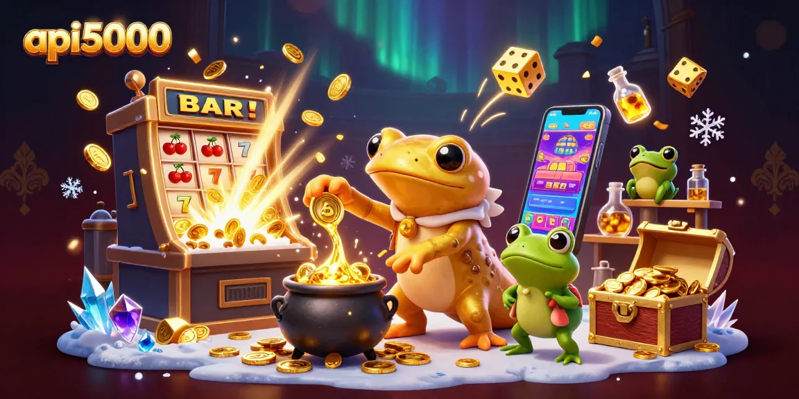 Menggunakan api5000, salamander alkemis raksasa mengubah logam dasar menjadi koin emas dan slot mesin meledak penuh koin