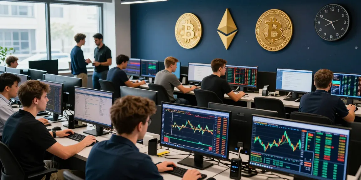 bitmex биржа - трейдеры обсуждают стратегии на фоне живых графиков и криптовалютных символов