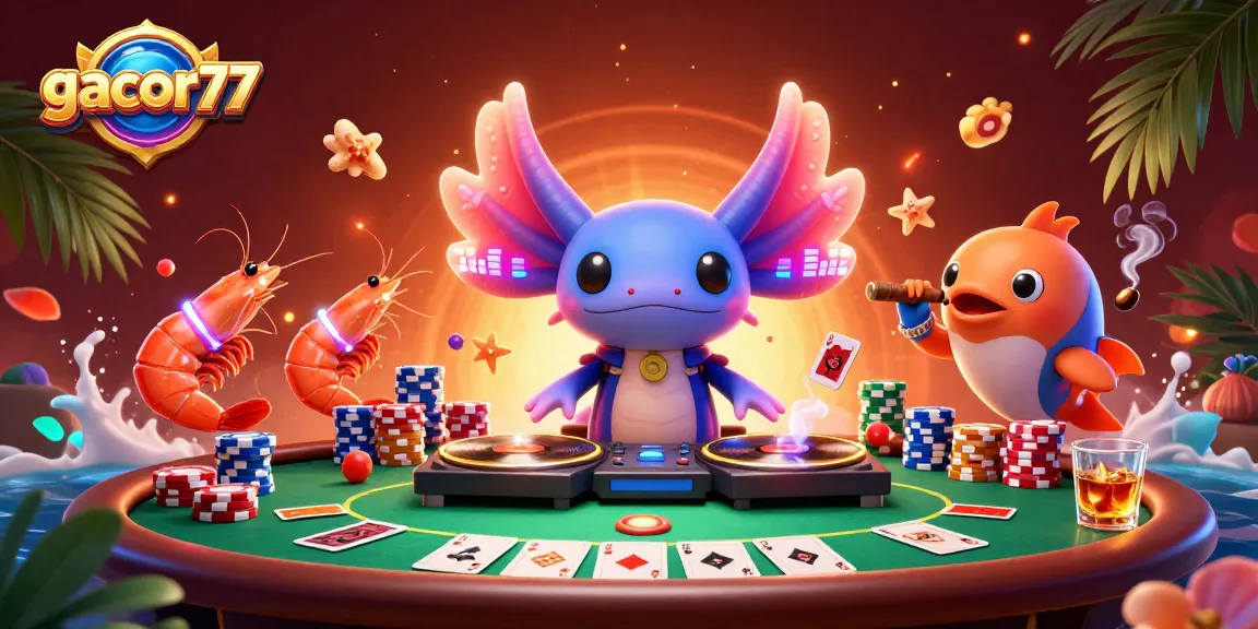 Menangkan permainan di gacor77 dengan keseruan DJ axolotl dan teman-teman sepanjang malam.
