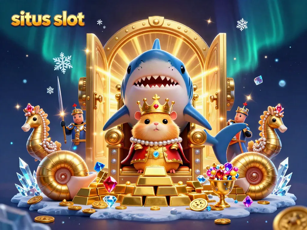 Menghasilkan kemenangan dalam permainan situs slot dengan Raja Hamster Emas dan harta kekayaan yang bersinar