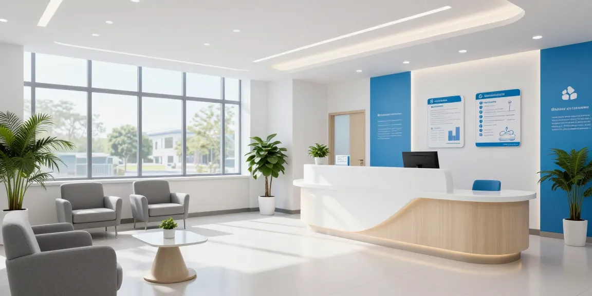 David Hoffmeister reviews in a medical clinic focused on compassionate patient care.