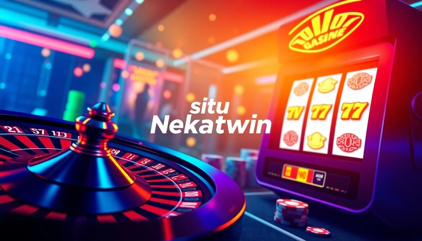Experience thrilling gameplay at situs nekatwin with exciting scatter wins and modern casino aesthetics.