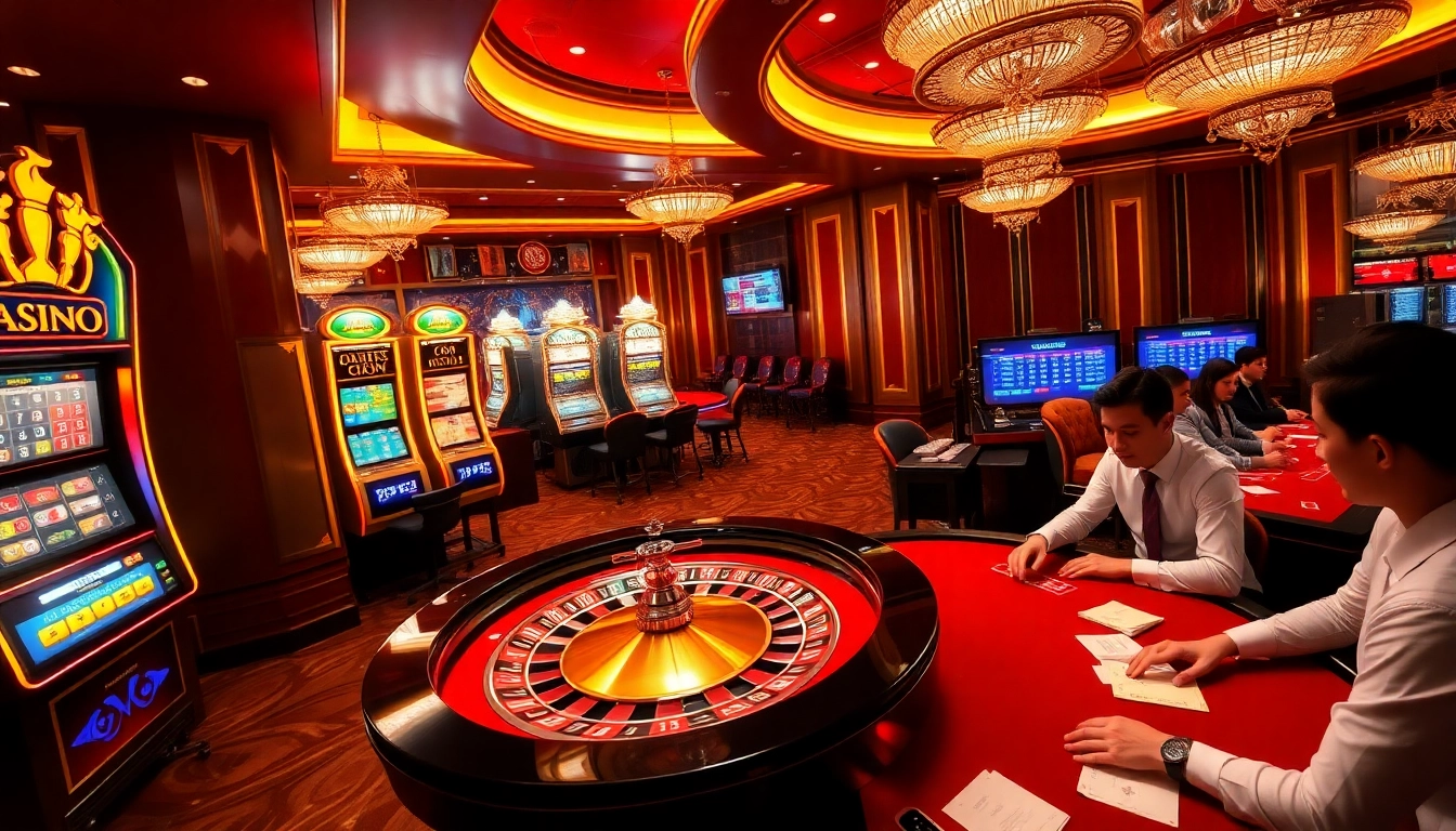 Experience the thrill of gambling at https://79king2.sa.com/ with vibrant casino games and players engaged in excitement.