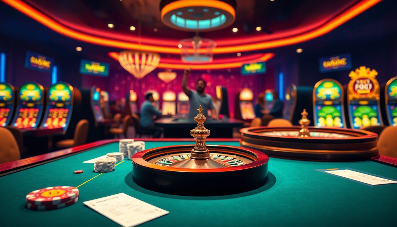 Experience the thrill of betting with Sbobet link alternatif on a vibrant online casino interface.