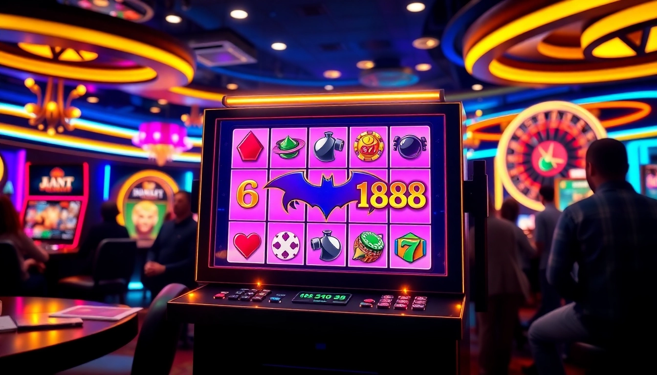 Engaged players experience high-stakes excitement at batman138's state-of-the-art slot machines.
